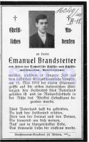 Kadett - Aspirant Brandstätter Emanuel